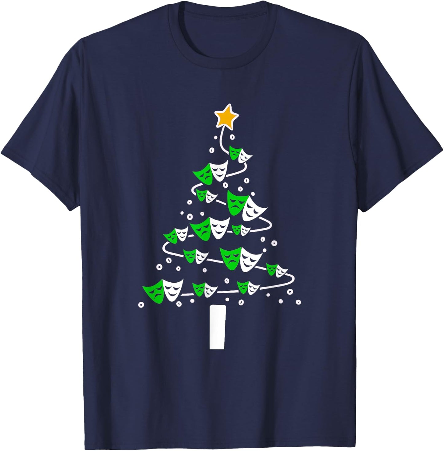 Theatre Gift Men Kids Women Theatre Christmas T-Shirt - T-Shirt | Navy