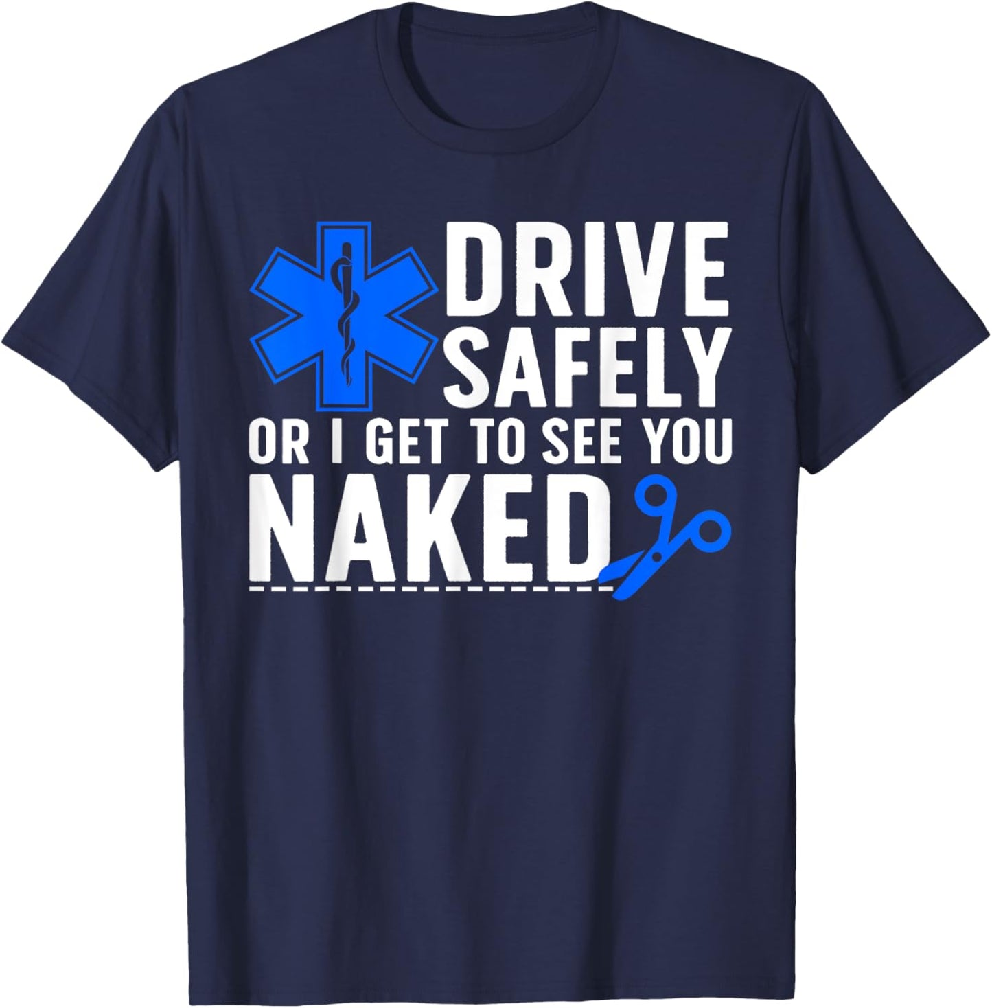 Cool EMT Women Medical Assistant Paramedic EMS Medic T-Shirt - T-Shirt | Navy