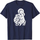 Saint Joseph Catholic Church Street, Joseph With Infant T-Shirt - T-Shirt | Navy