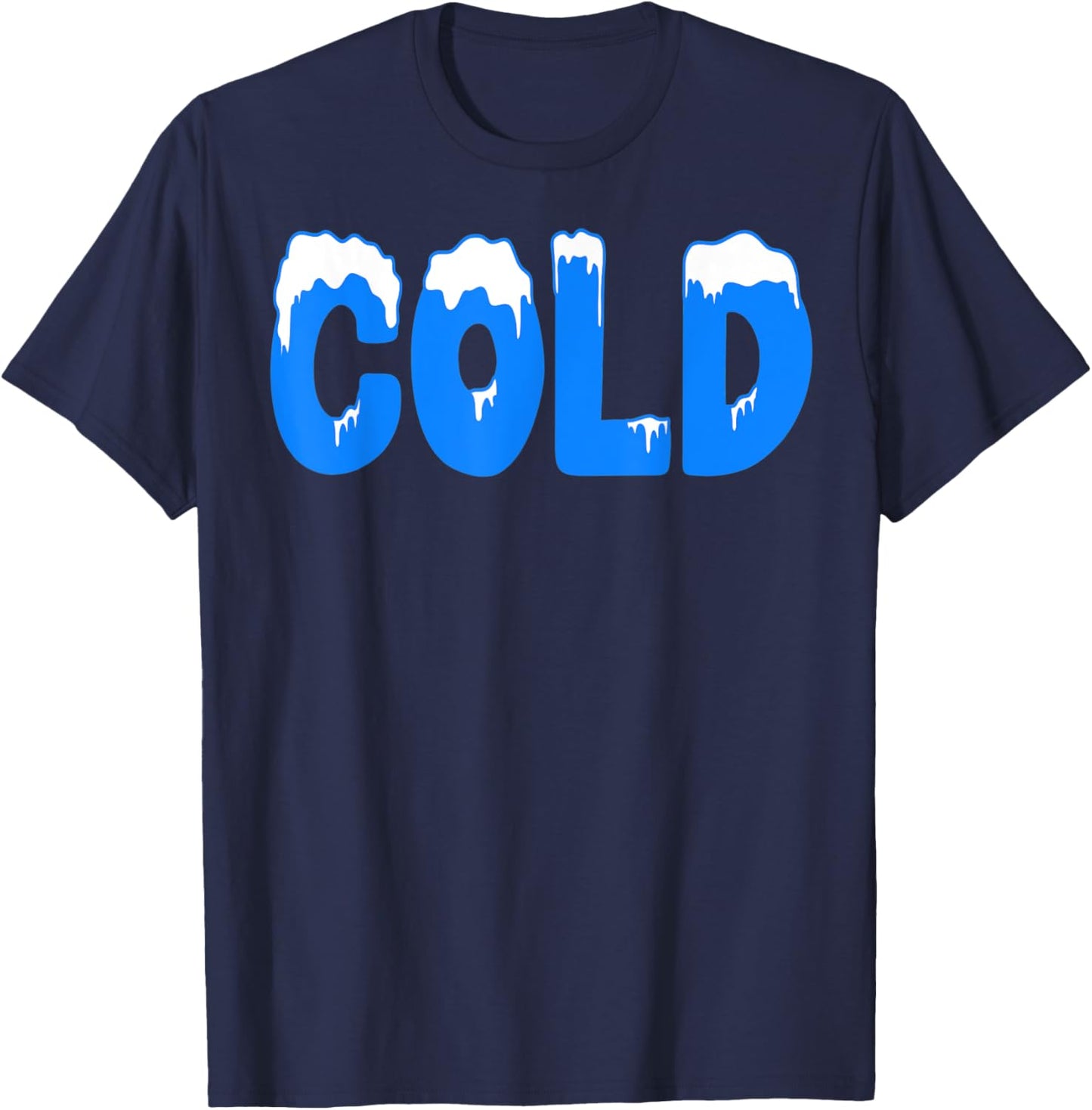 Funny Hot and Cold Costume Halloween Family Matching T-Shirt - T-Shirt | Navy