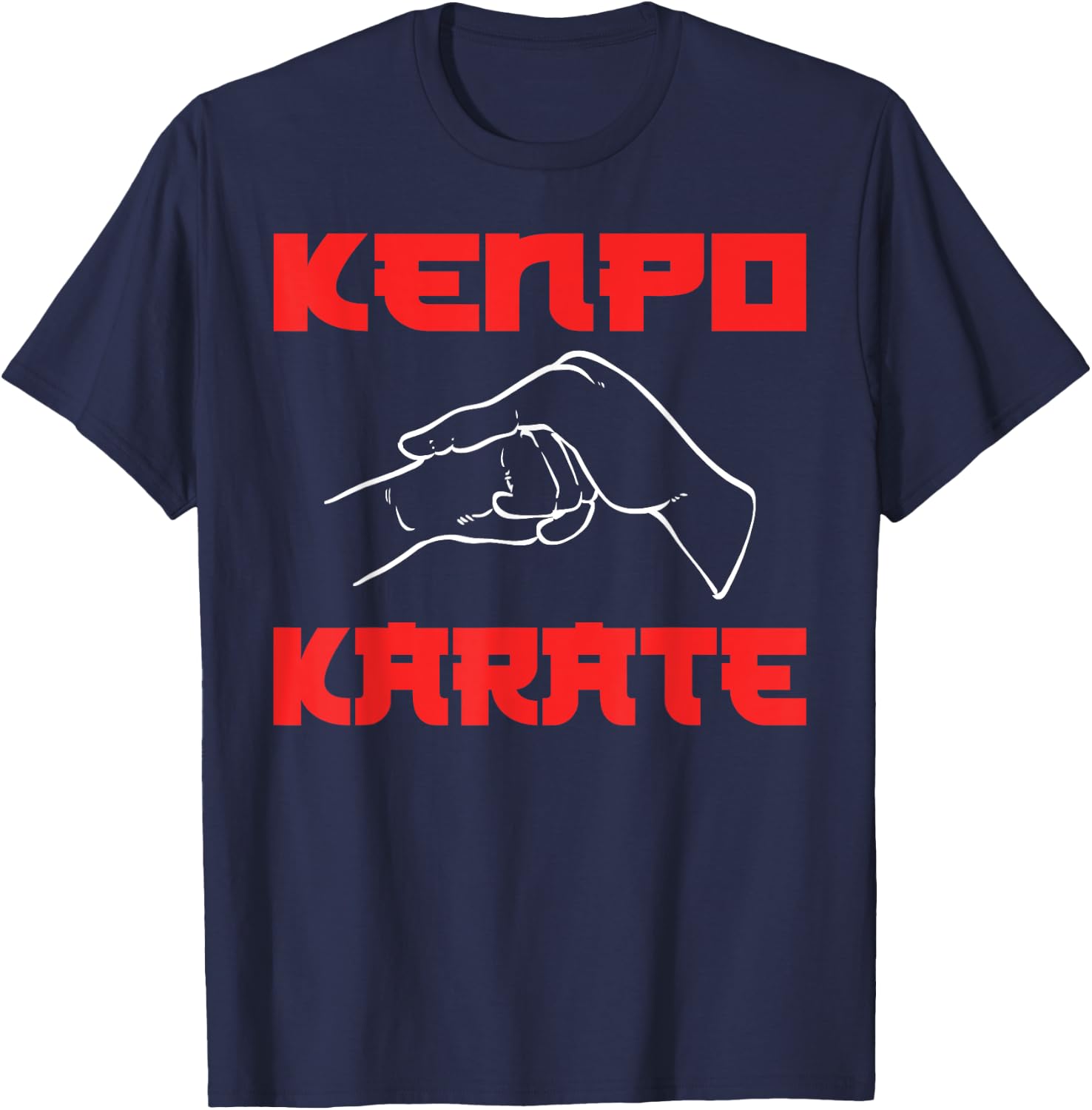 Kenpo Karate Martial Artist T-Shirt - T-Shirt | Navy