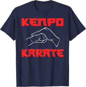 Kenpo Karate Martial Artist T-Shirt - T-Shirt | Navy