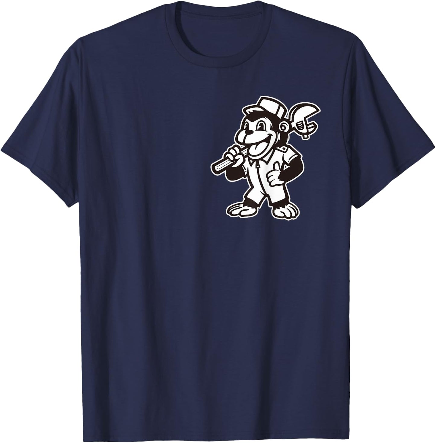 Vintage Grease Monkey T-Shirt - T-Shirt | Navy
