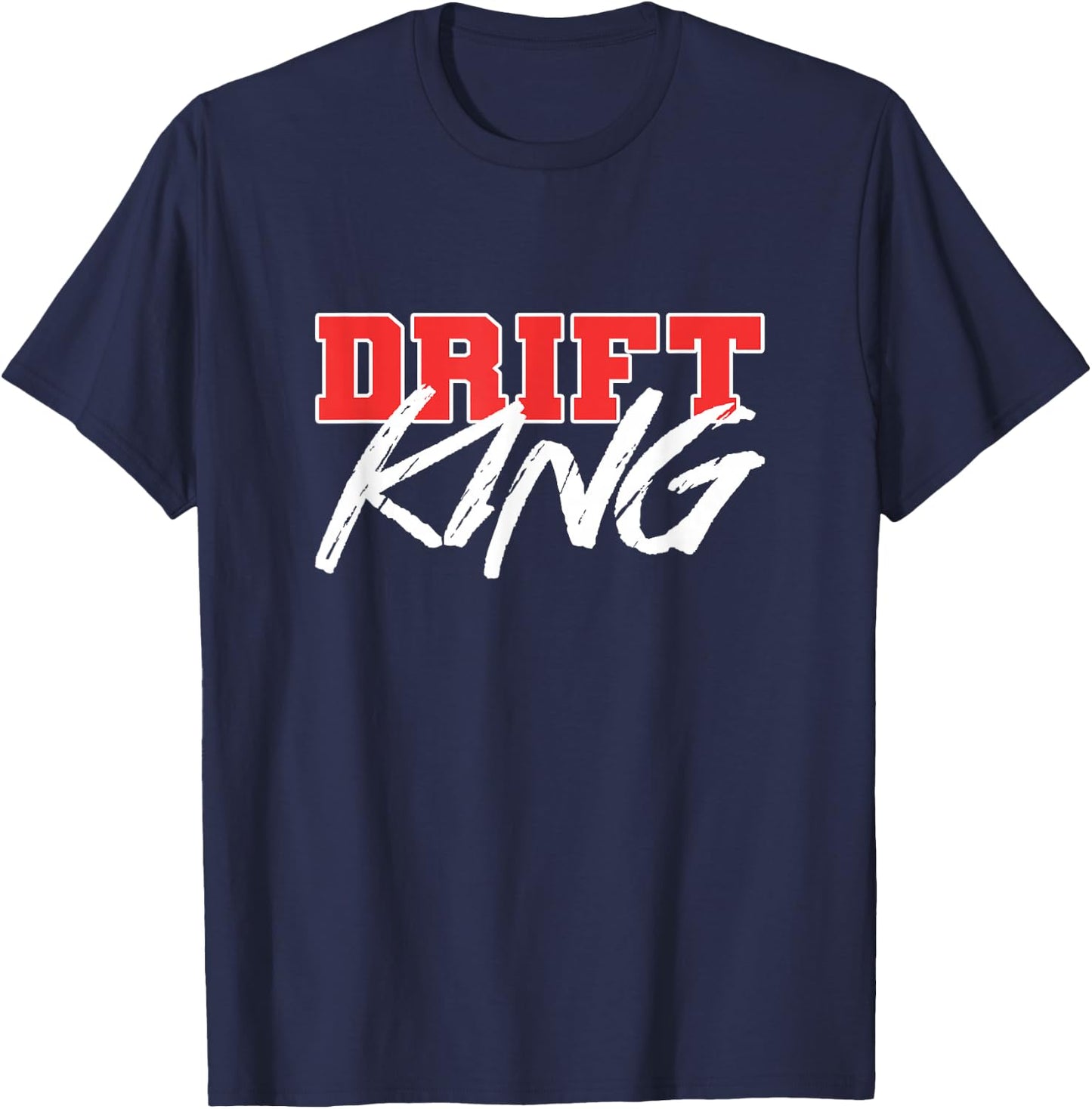 Drift King Professional Drifter T-Shirt - T-Shirt | Navy