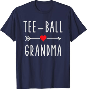 Ball Grandma Funny Gift Ball Grandma Mothers Day T-Shirt - T-Shirt | Navy