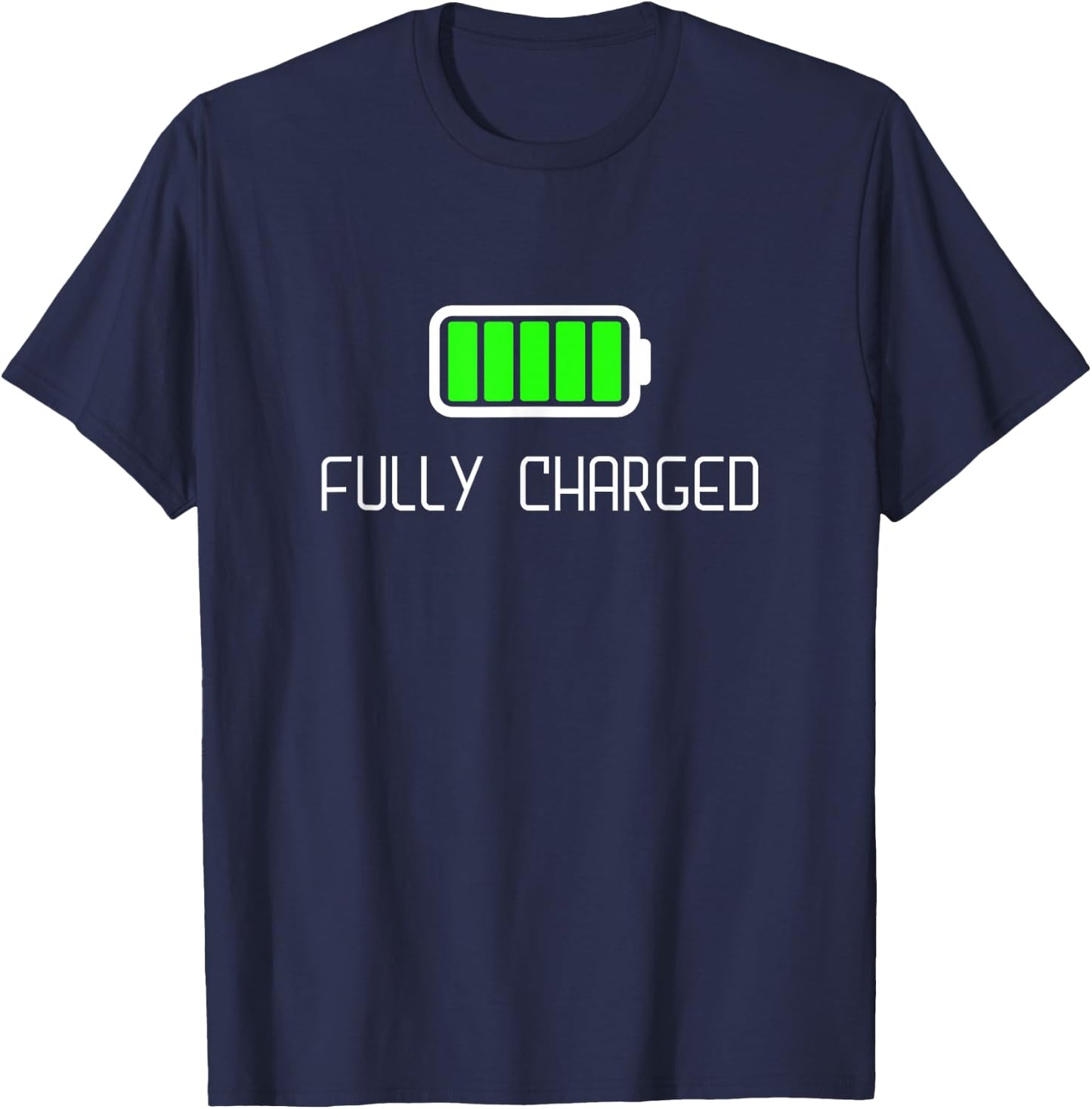 Fully Charged T-Shirt - T-Shirt | Navy