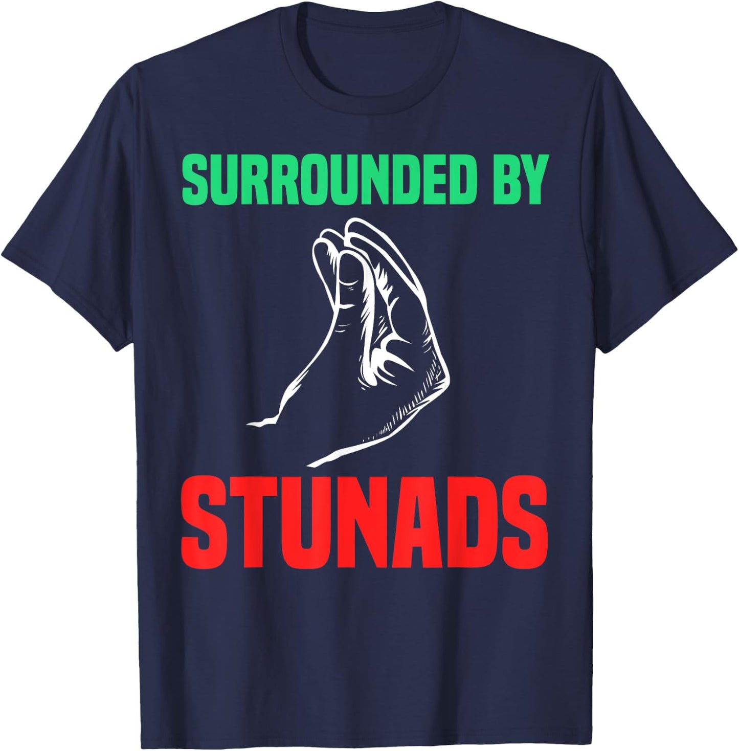 Funny Italian Design Men Women Italy Italian Hand Gesture T-Shirt - T-Shirt | Navy