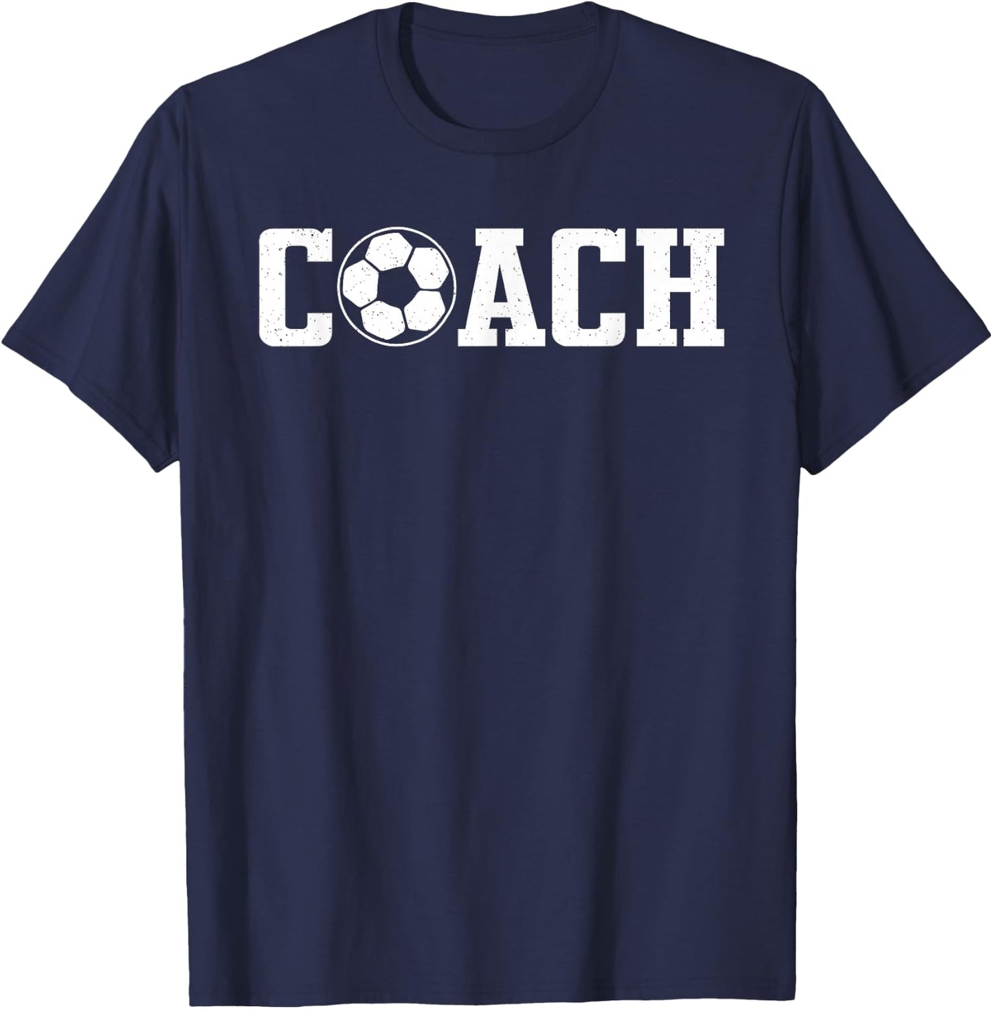 Soccer Coach | Coaching Staff Soccer Coach T-Shirt - T-Shirt | Navy