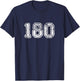 Darts 180 Funny Dart Player T-Shirt - T-Shirt | Navy