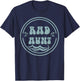 Rad Aunt Surf Matching Birthday The Big One 1st Birthday T-Shirt - T-Shirt | Navy