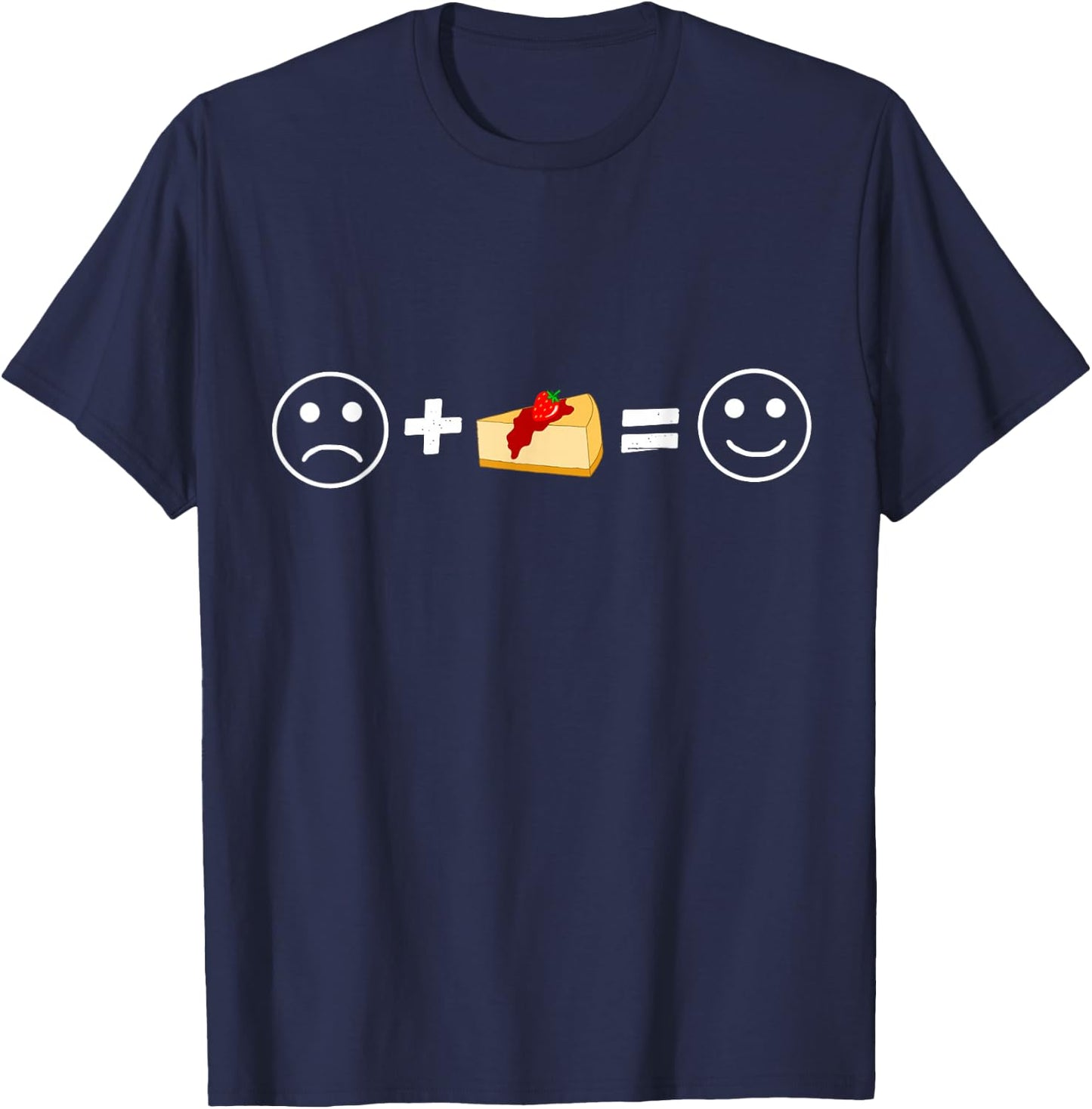 Cheesecake Dessert Lovers Cakes Cake Emotion T-Shirt - T-Shirt | Navy