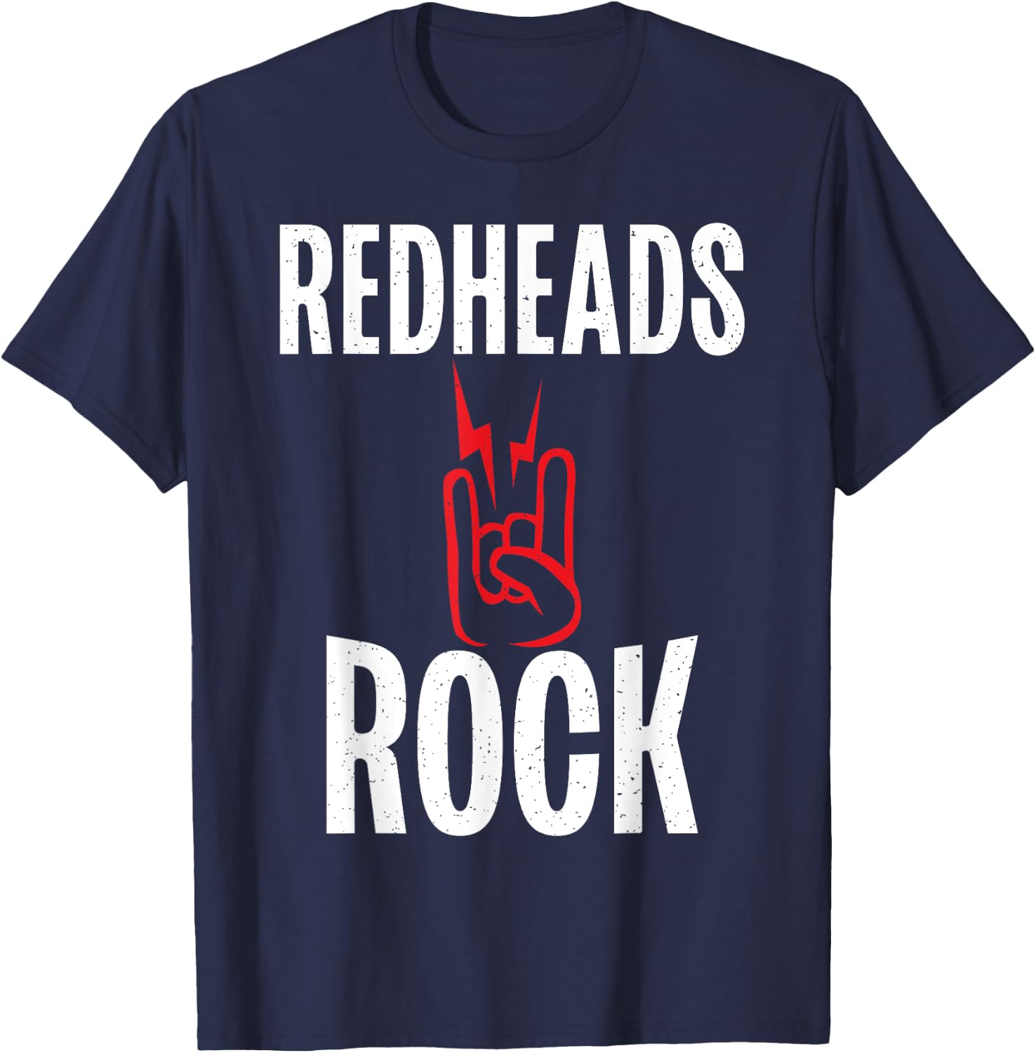Redheads Rock Redhead T-Shirt - T-Shirt | Navy