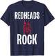 Redheads Rock Redhead T-Shirt - T-Shirt | Navy