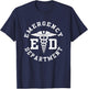 Care Giver RN Emergency Nurse Graduation ED Techs Department T-Shirt - T-Shirt | Navy