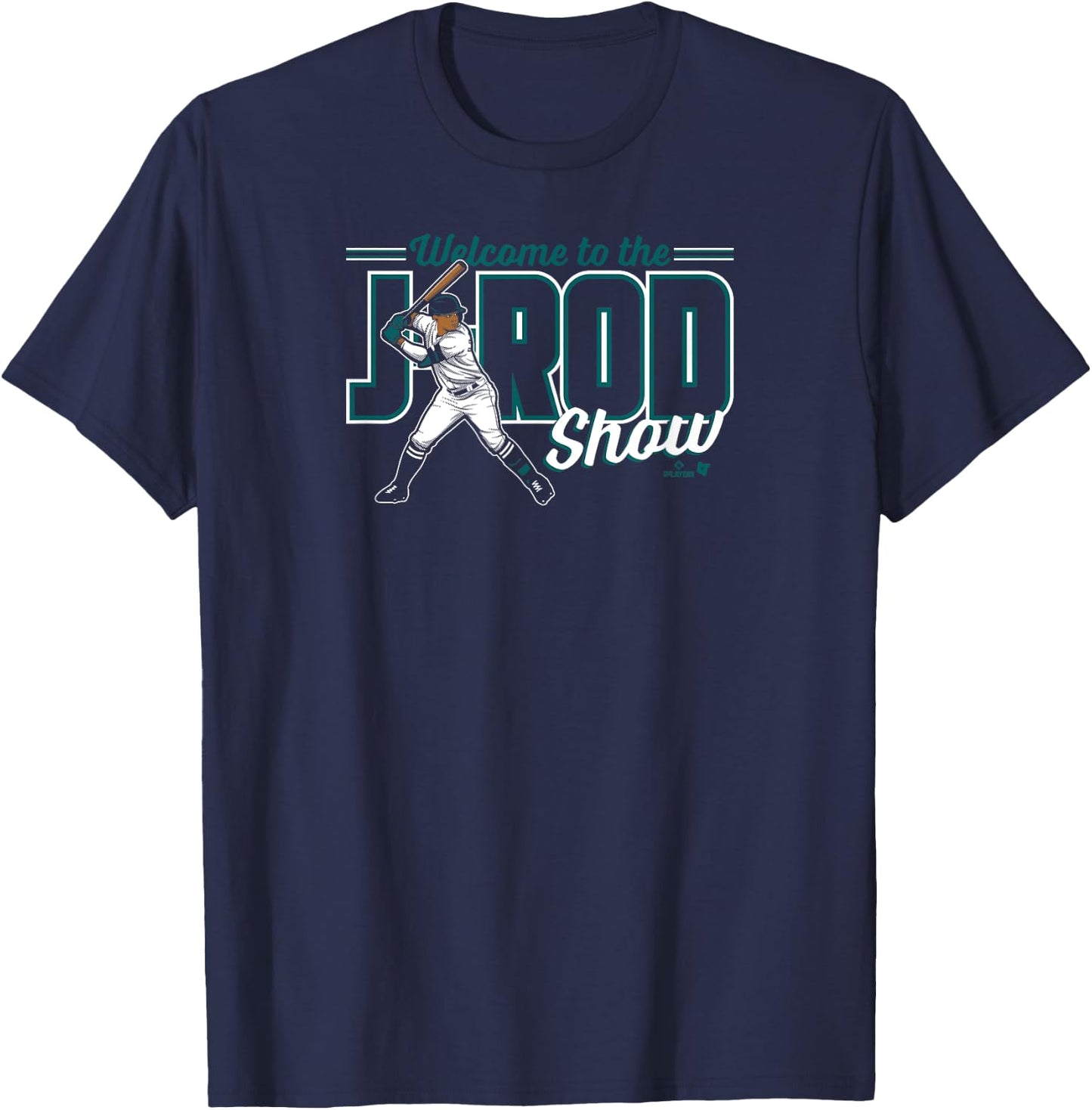 Julio Rodríguez - The J-Rod Show - Seattle Baseball T-Shirt - T-Shirt | Navy
