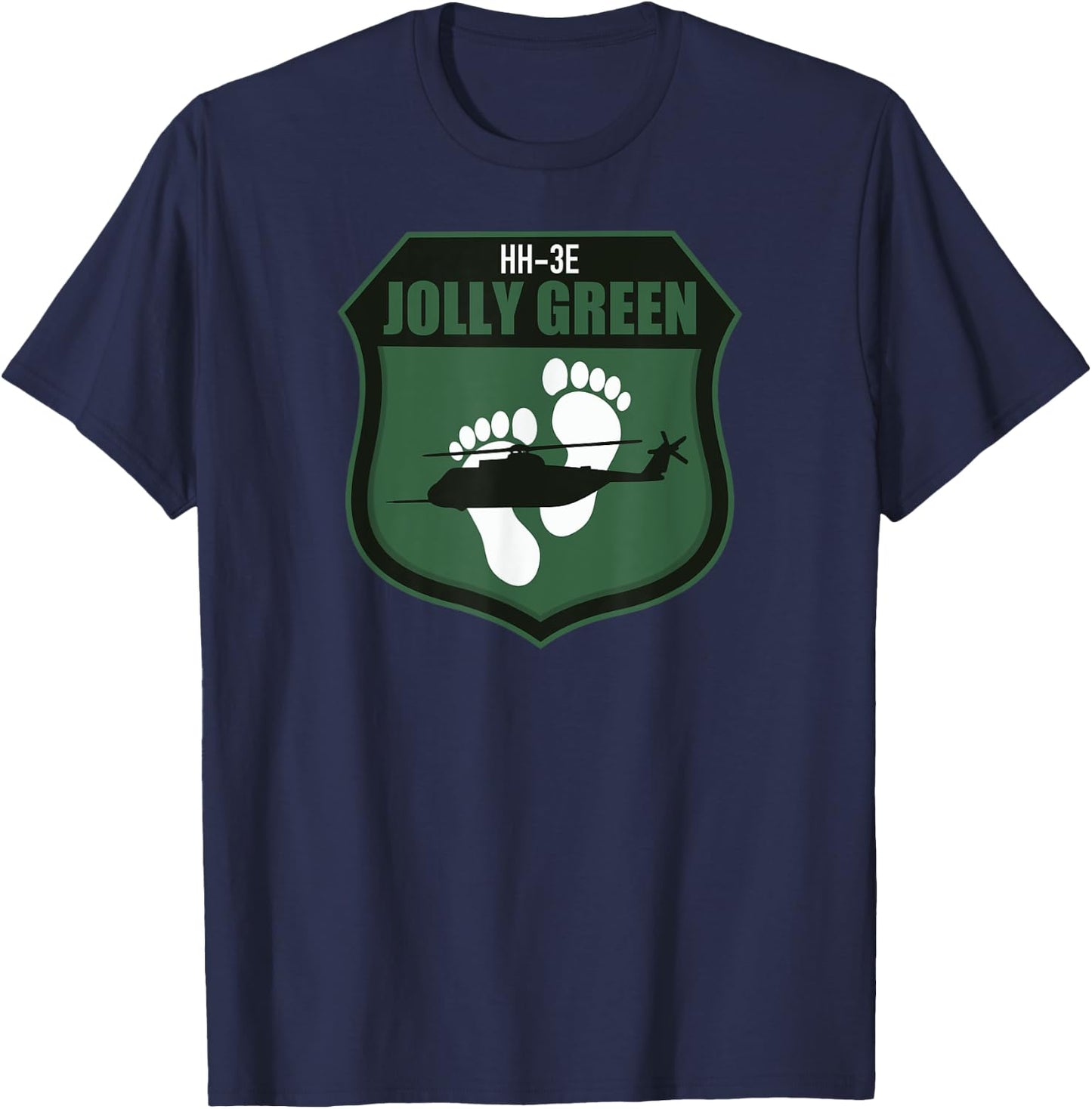 HH-3E Jolly Green T-Shirt - T-Shirt | Navy