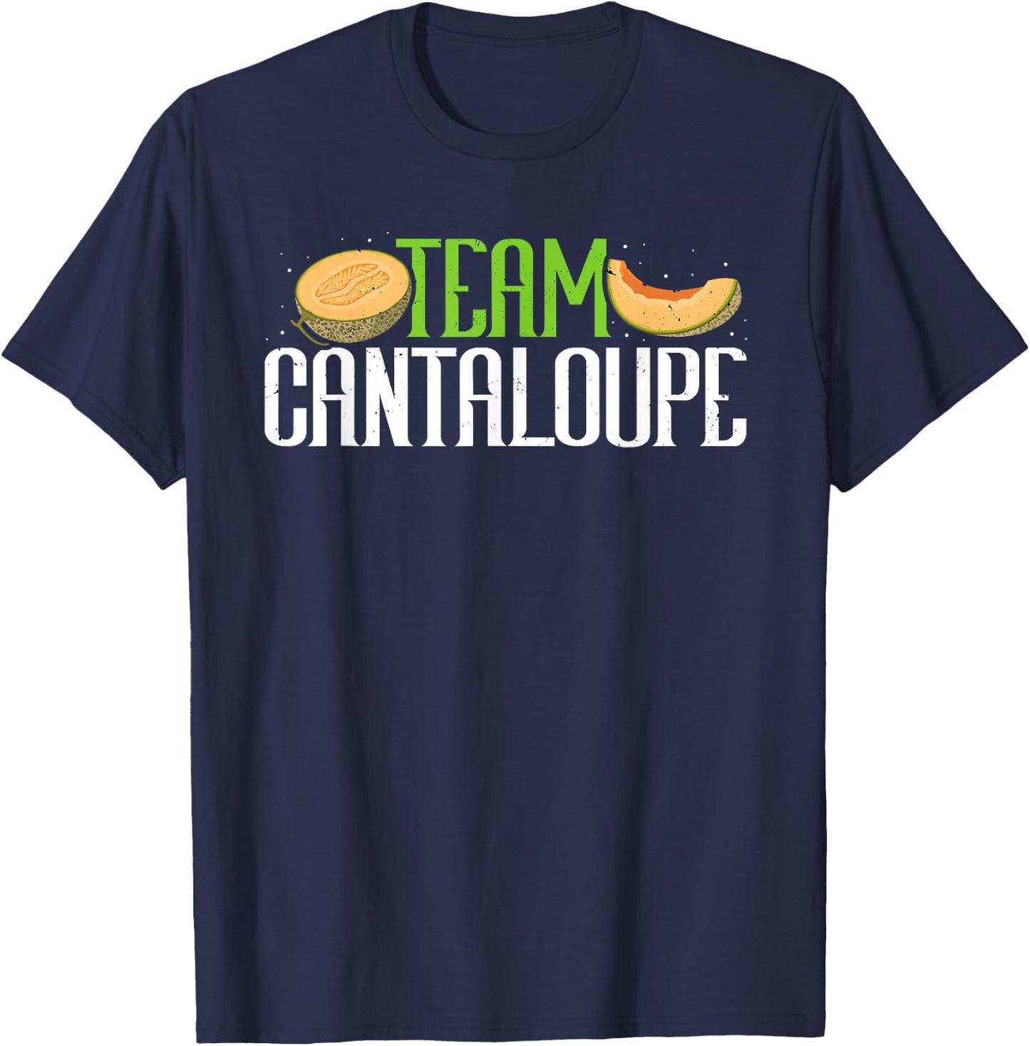 Team Cantaloupe Funny Melon Summer Fruit Lover Farmers Women T-Shirt - T-Shirt | Navy