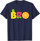 Funny Brother Fruitarian Lover Summer Boys Fruit Slice T-Shirt - T-Shirt | Navy