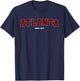 Atlanta City Design ATL Atlantan Women Men T-Shirt - T-Shirt | Navy