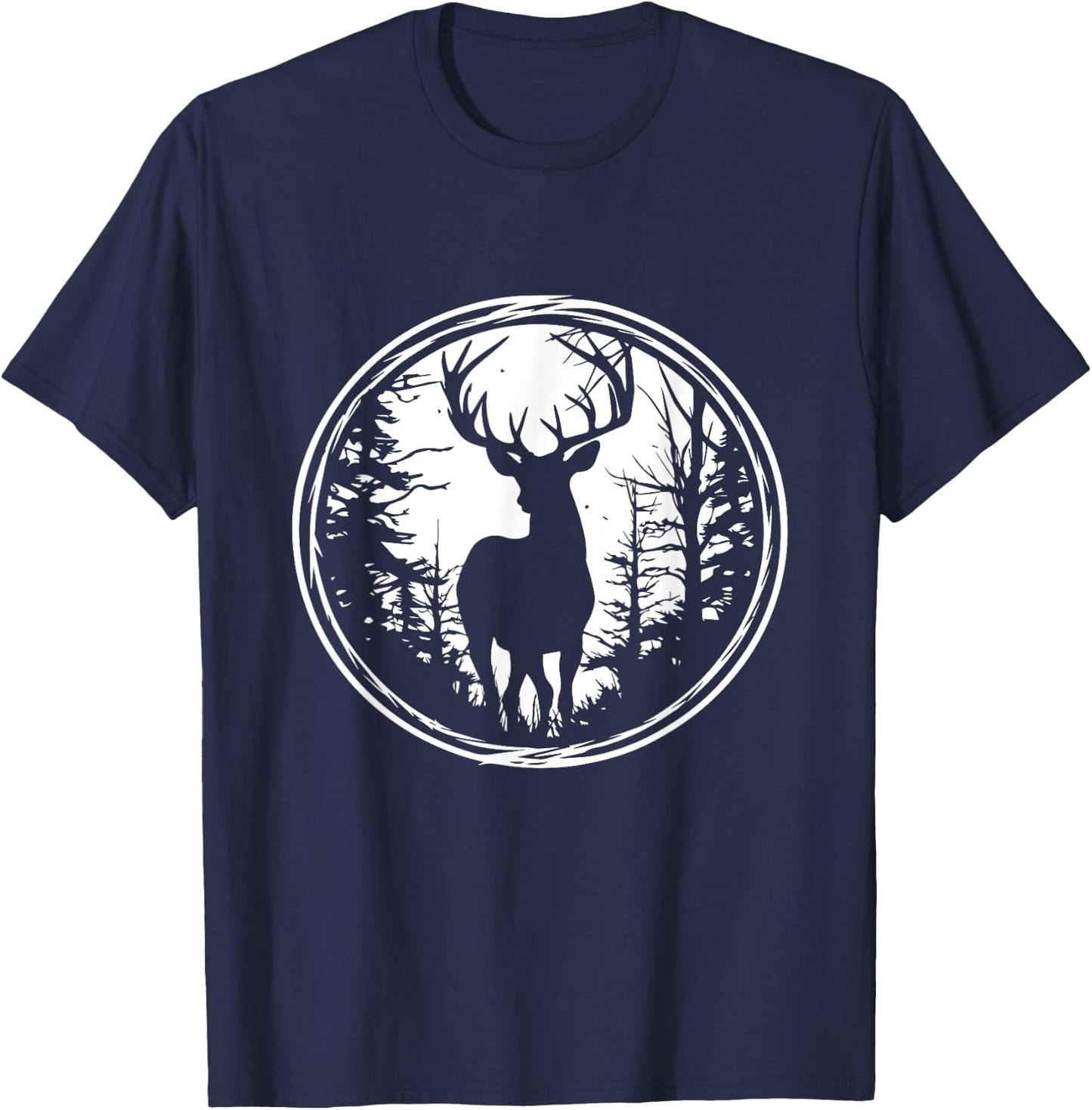 Vintage Deer T-Shirt - T-Shirt | Navy