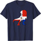 Dominican Trex Dinosaur Boys Kids Republic Dominicana Flag T-Shirt - T-Shirt | Navy