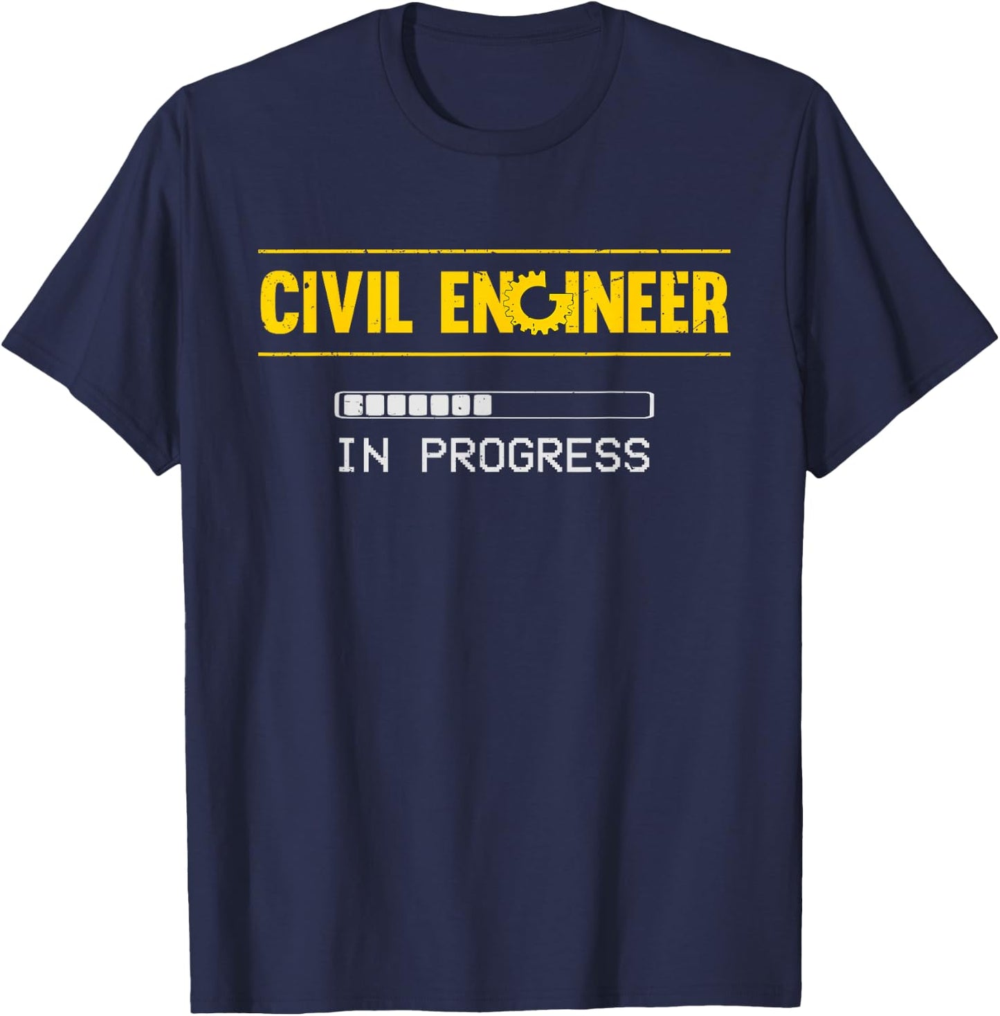 Funny Civil Engineer Engineering Gift Future Civil Engineer T-Shirt - T-Shirt | Navy