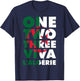 One two three viva Algeria slogan DZ Algerian humour football T-Shirt - T-Shirt | Navy