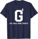 G4 God Goals Grind Growth T-Shirt - T-Shirt | Navy