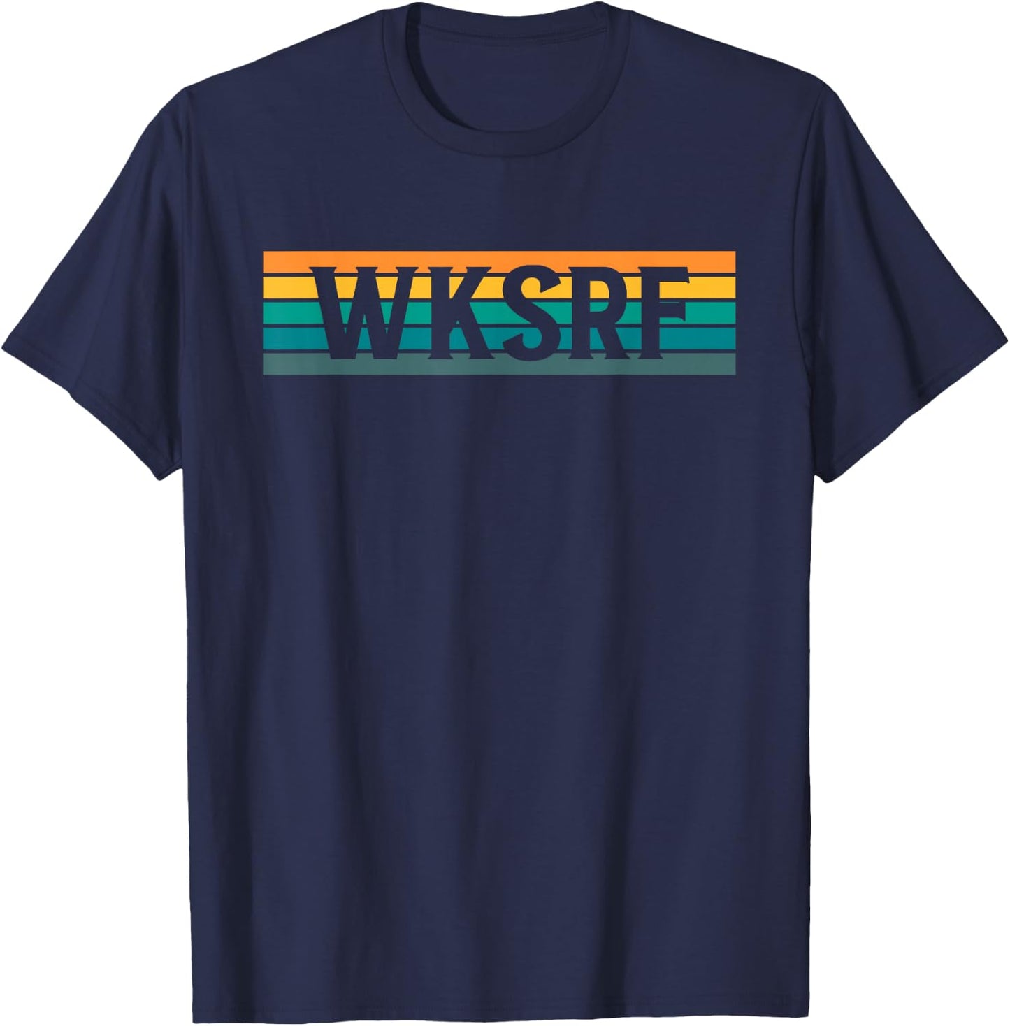 WKSRF Wakesurf Wakeboard Wakeboarding T-Shirt - T-Shirt | Navy