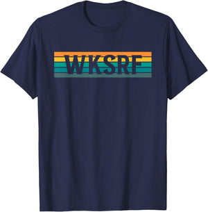 WKSRF Wakesurf Wakeboard Wakeboarding T-Shirt - T-Shirt | Navy