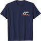 Retro Big Bear Lake California Mountains Ski T-Shirt - T-Shirt | Navy