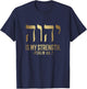 YHWH Tetragrammaton Yahweh Elohim Hebrew Israelite T-Shirt - T-Shirt | Navy