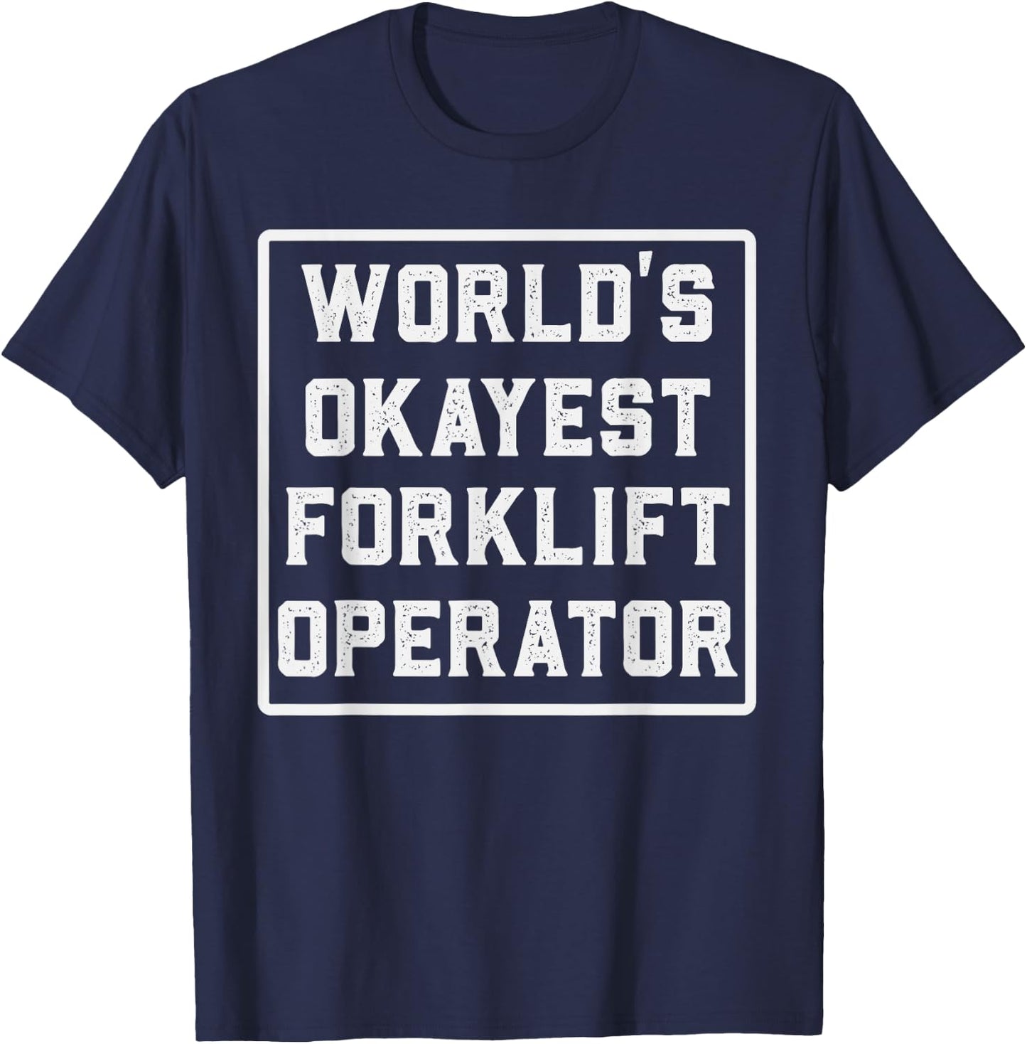 Funny Forklift Art Women Certified Forklift Drivers T-Shirt - T-Shirt | Navy