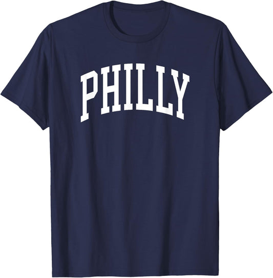 Vintage Philly Shirt Retro Throwback Philadelphia Boys Girls T-Shirt - T-Shirt | Navy