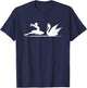 Swan Queen Ballet | Waterfowl | Swan Lovers T-Shirt - T-Shirt | Navy