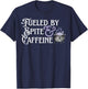 Fueled By Spite And Caffeine T-Shirt - T-Shirt | Navy