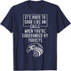 It's Hard To Soar Like An Eagle When Surrounded By Turkeys T-Shirt - T-Shirt | Navy
