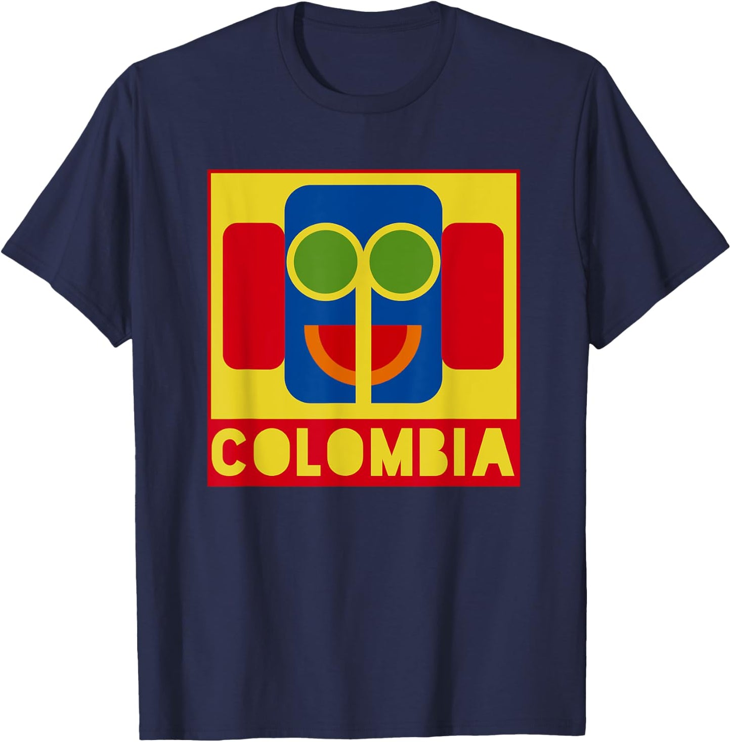 Marimonda Colombia Spider Monkey Barranquilla Colombian T-Shirt - T-Shirt | Navy