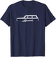 Corvair Lakewood Wagon T-Shirt - T-Shirt | Navy