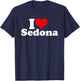 I Love Heart Sedona Arizona T-Shirt - T-Shirt | Navy