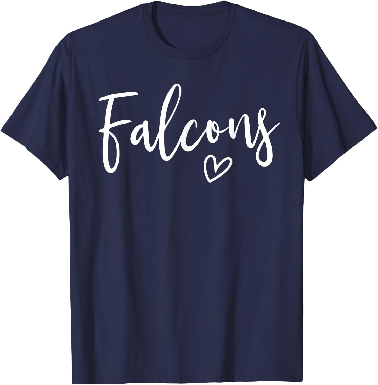 Falcons High School Falcons Sports Team Women's Falcons T-Shirt - T-Shirt | Navy
