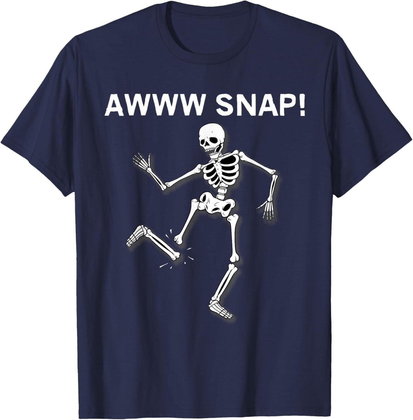 Funny Broken Leg Art Women Kids Foot Ankle Surgery T-Shirt - T-Shirt | Navy