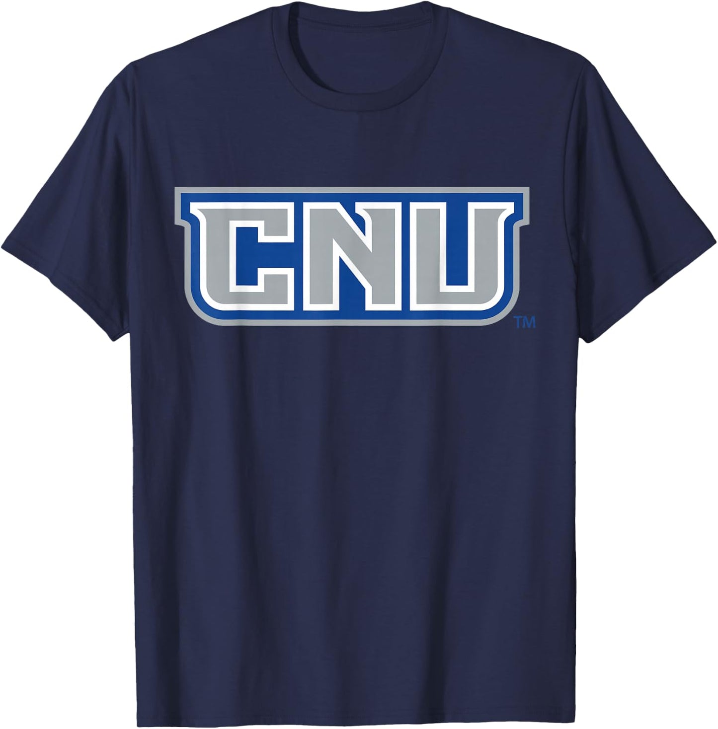 Christopher Newport Captains | Official NCAA | PPCNU02 T-Shirt - T-Shirt | Navy
