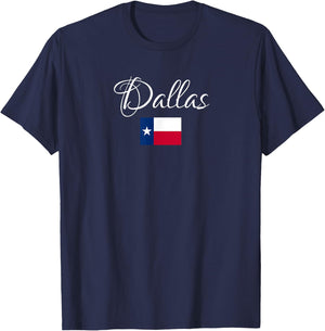 Dallas, Texas USA T-Shirt - T-Shirt | Navy