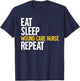 Wound Care Nurse T-Shirt - T-Shirt | Navy