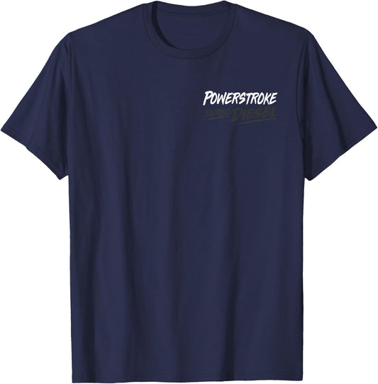 Diesel Power Stroke Coal Rolling Turbo Diesel Truck T-Shirt - T-Shirt | Navy