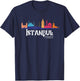 Istanbul Turkey Souvenir T-Shirt - T-Shirt | Navy