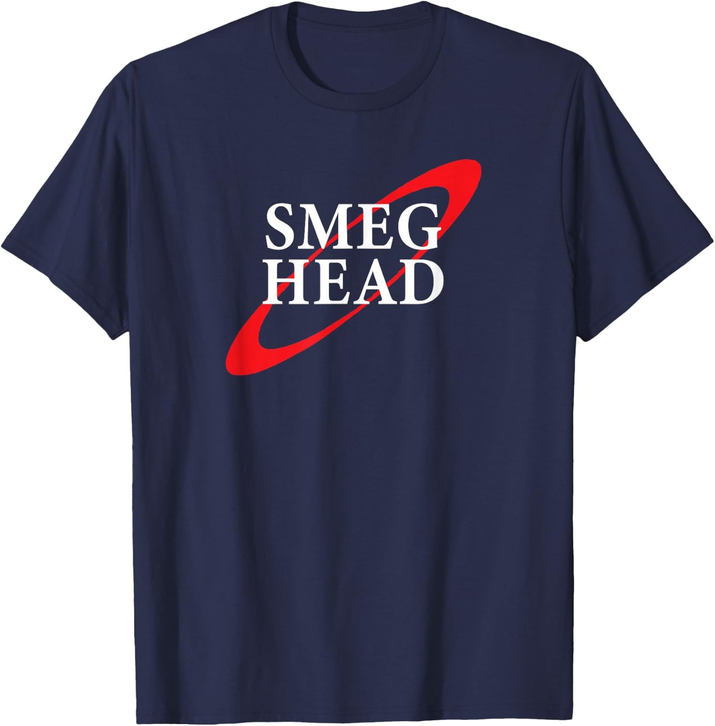 Smeg Head Red Dwarf T-Shirt - T-Shirt | Navy