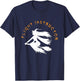Flight Instructor Costume I Monster Witch Halloween Party T-Shirt - T-Shirt | Navy