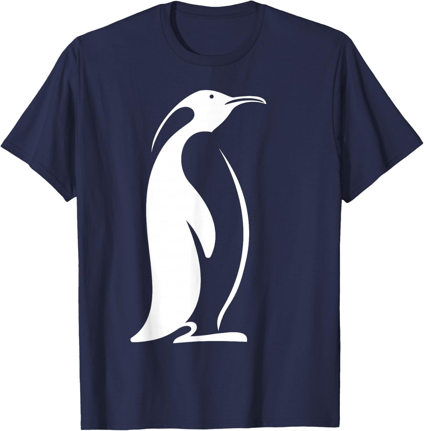 Penguin Logo T-Shirt - T-Shirt | Navy
